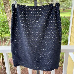 Worth Lace Overlay Skirt
